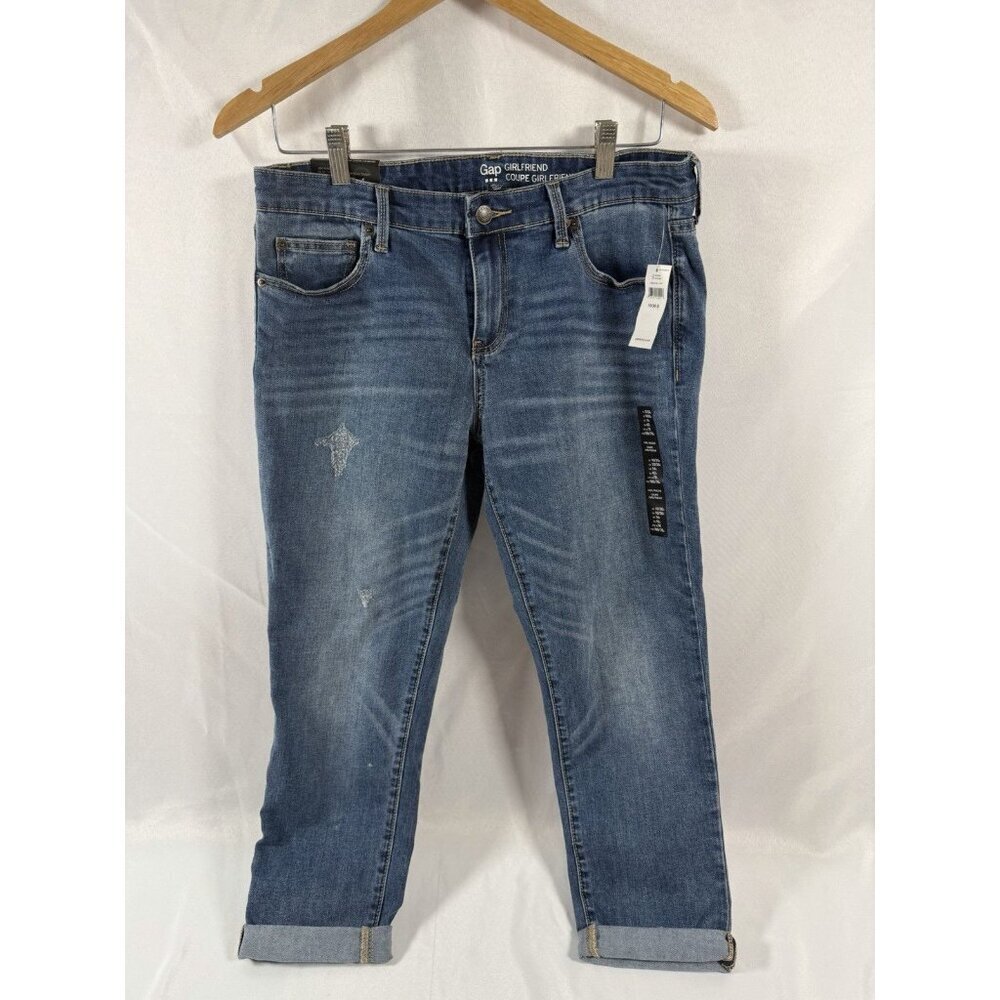 Womens Sz 10/30 S Gap Girlfriend Coupe Jeans NWT